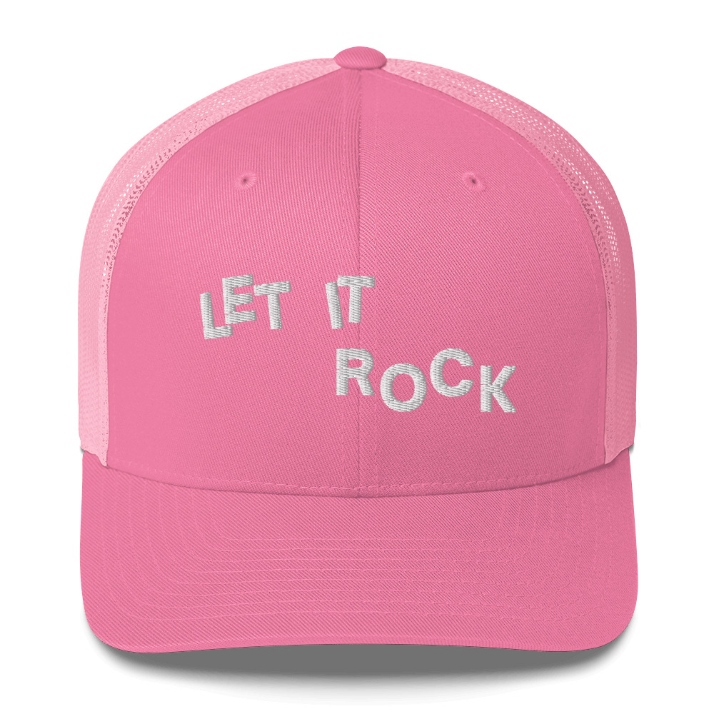 Let It Rock Trucker Cap (Embroidered) - Image 12
