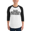 BAD MOTHER FUCKER raglan shirt