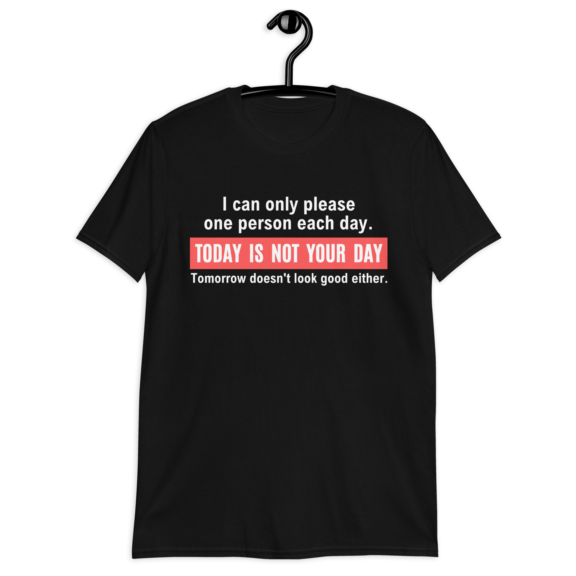 I Can Only Please One Person Each Day Today Is Not Your Day T-Shirt - Image 3