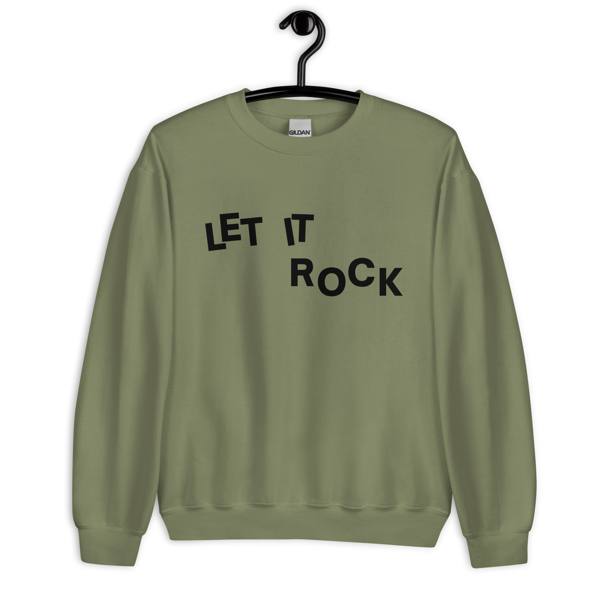 Let It Rock (in black letters) Sweatshirt - Image 6