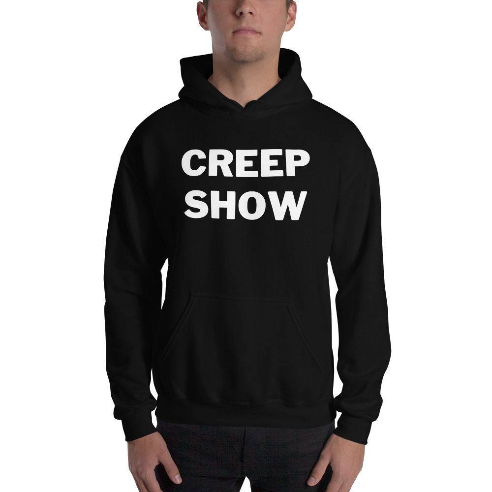 CREEP SHOW (in white letters) Hoodie - Image 2