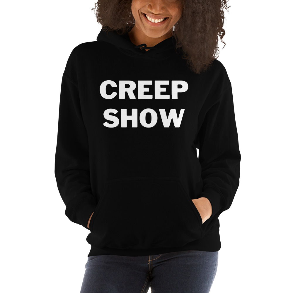 CREEP SHOW (in white letters) Hoodie - Image 3