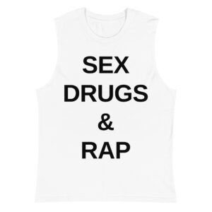 Michelle Rodriguez SEX DRUGS & RAP shirt