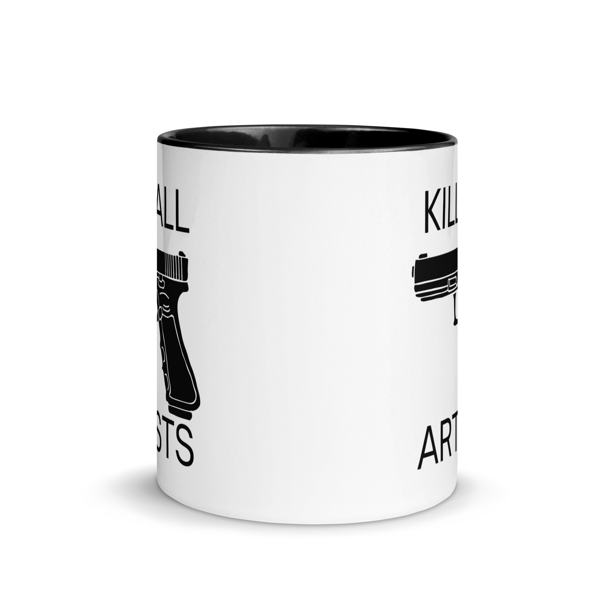 Kill All Artists Mug with Color Inside - Image 2