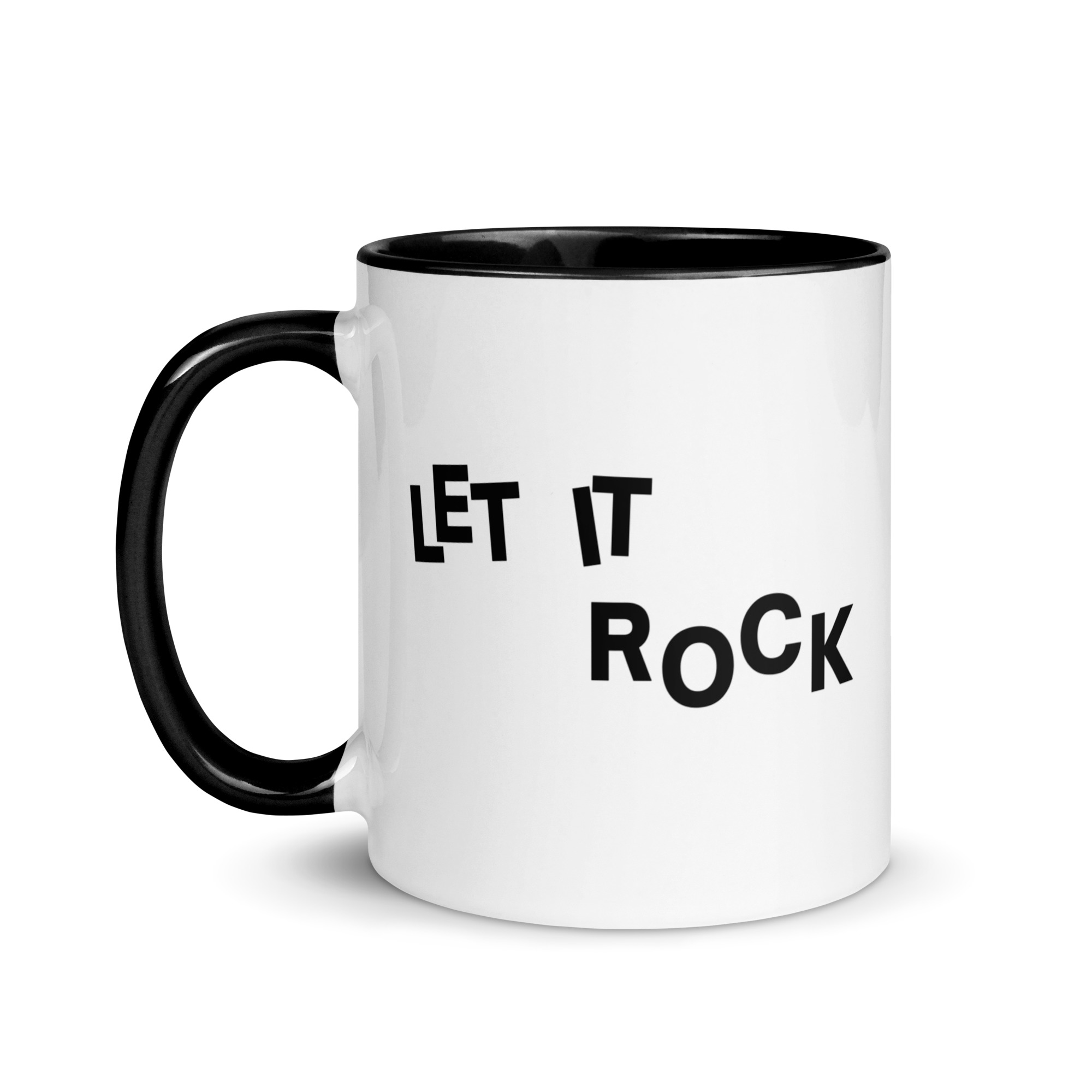 Let It Rock Mug with Color Inside - Image 4