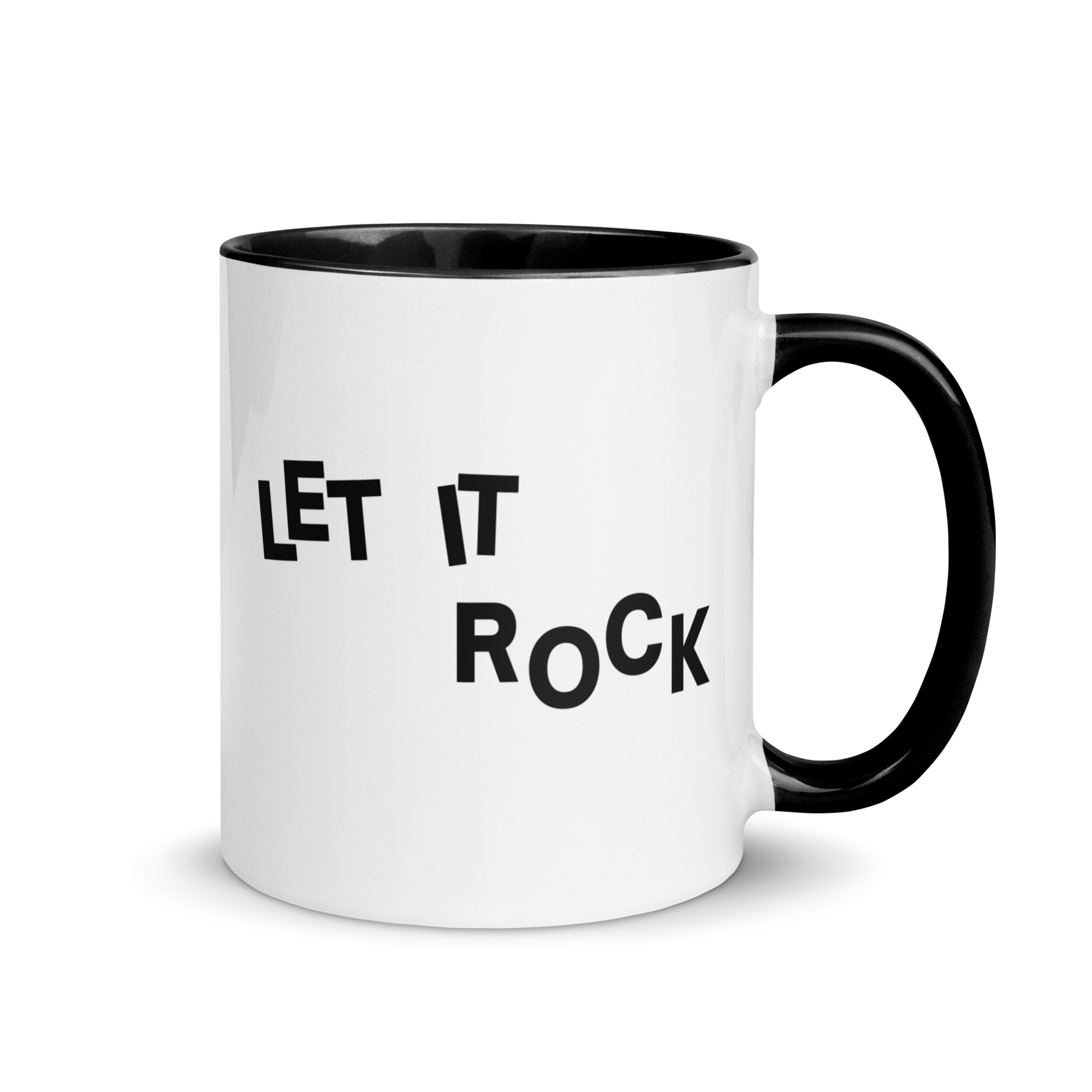 Let It Rock Mug with Color Inside - Image 2