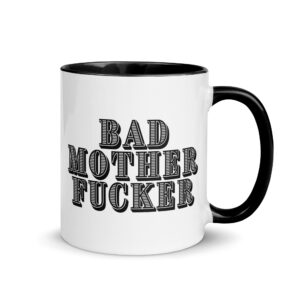 BAD MOTHER FUCKER Mug with Color Inside