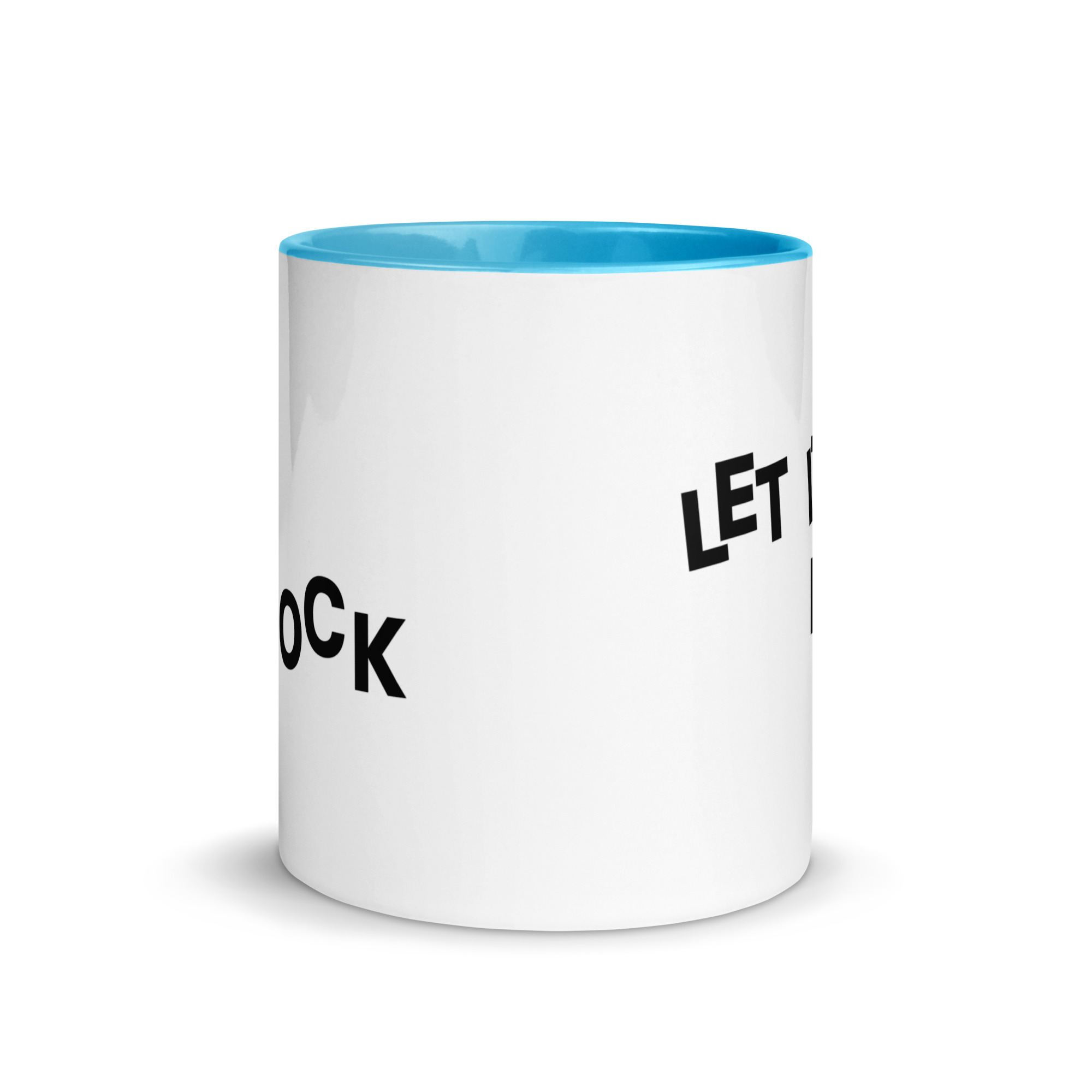 Let It Rock Mug with Color Inside - Image 11