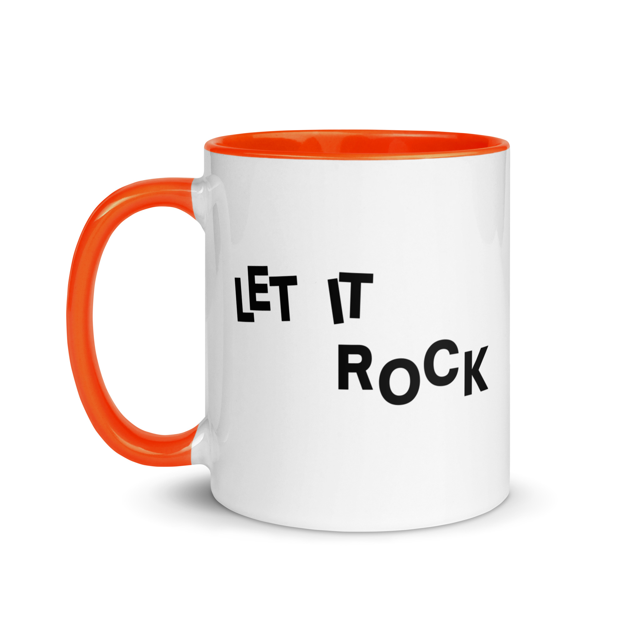 Let It Rock Mug with Color Inside - Image 9