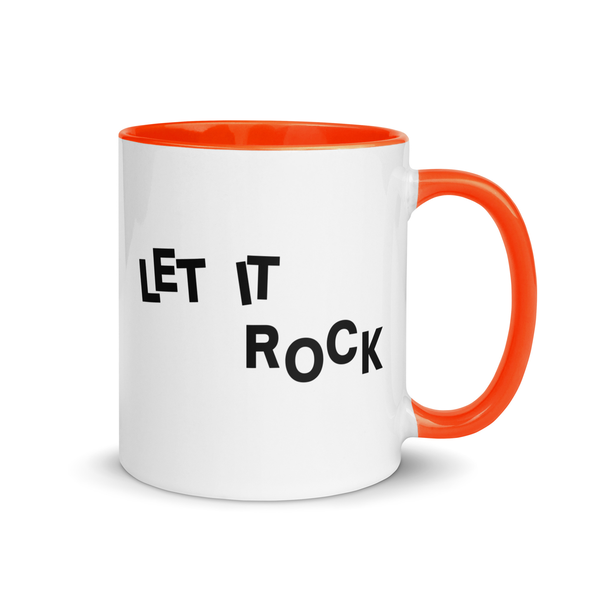 Let It Rock Mug with Color Inside - Image 7