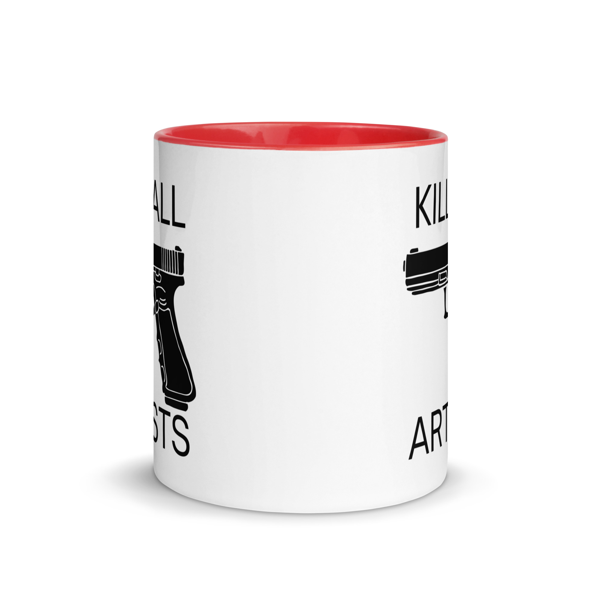 Kill All Artists Mug with Color Inside - Image 5