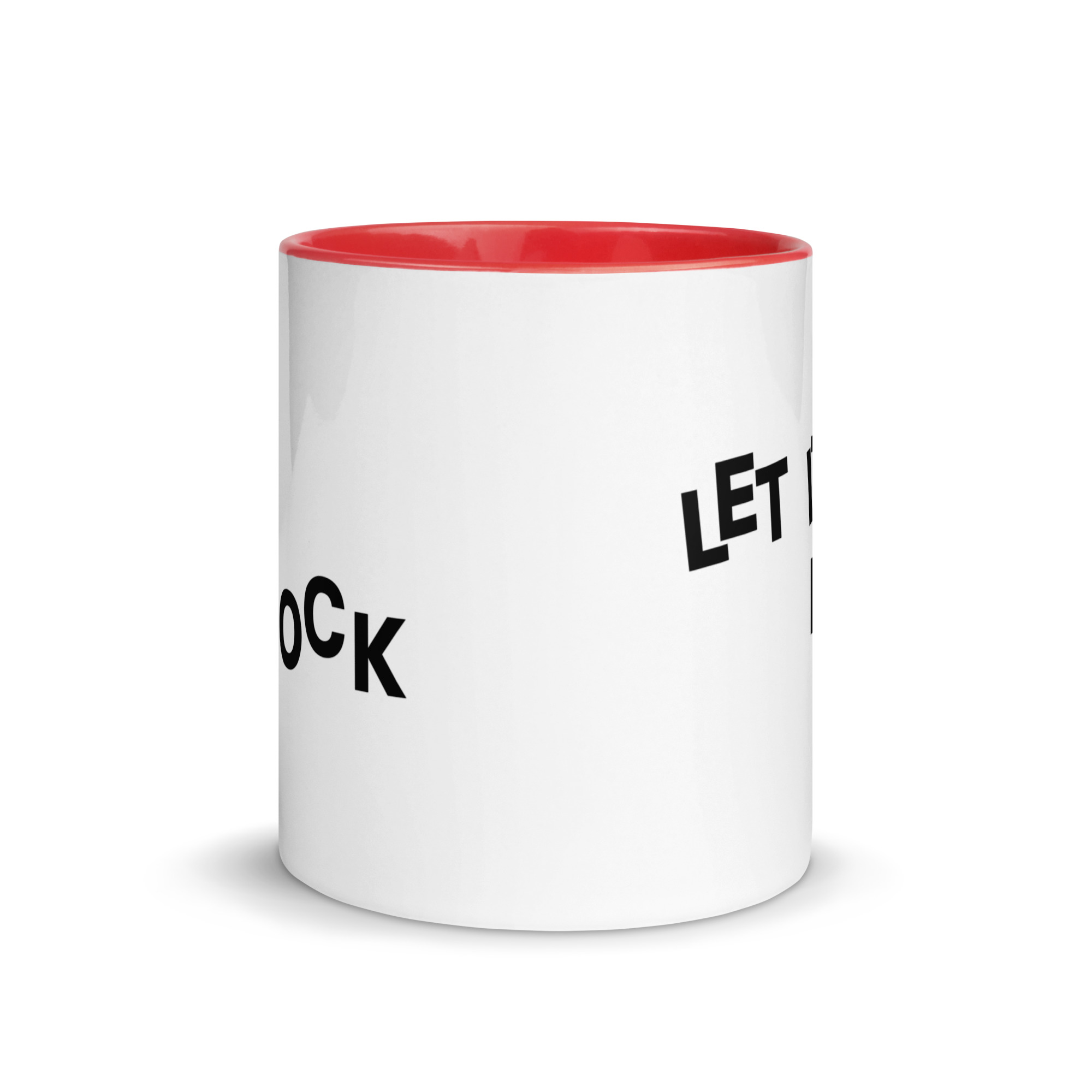 Let It Rock Mug with Color Inside - Image 6