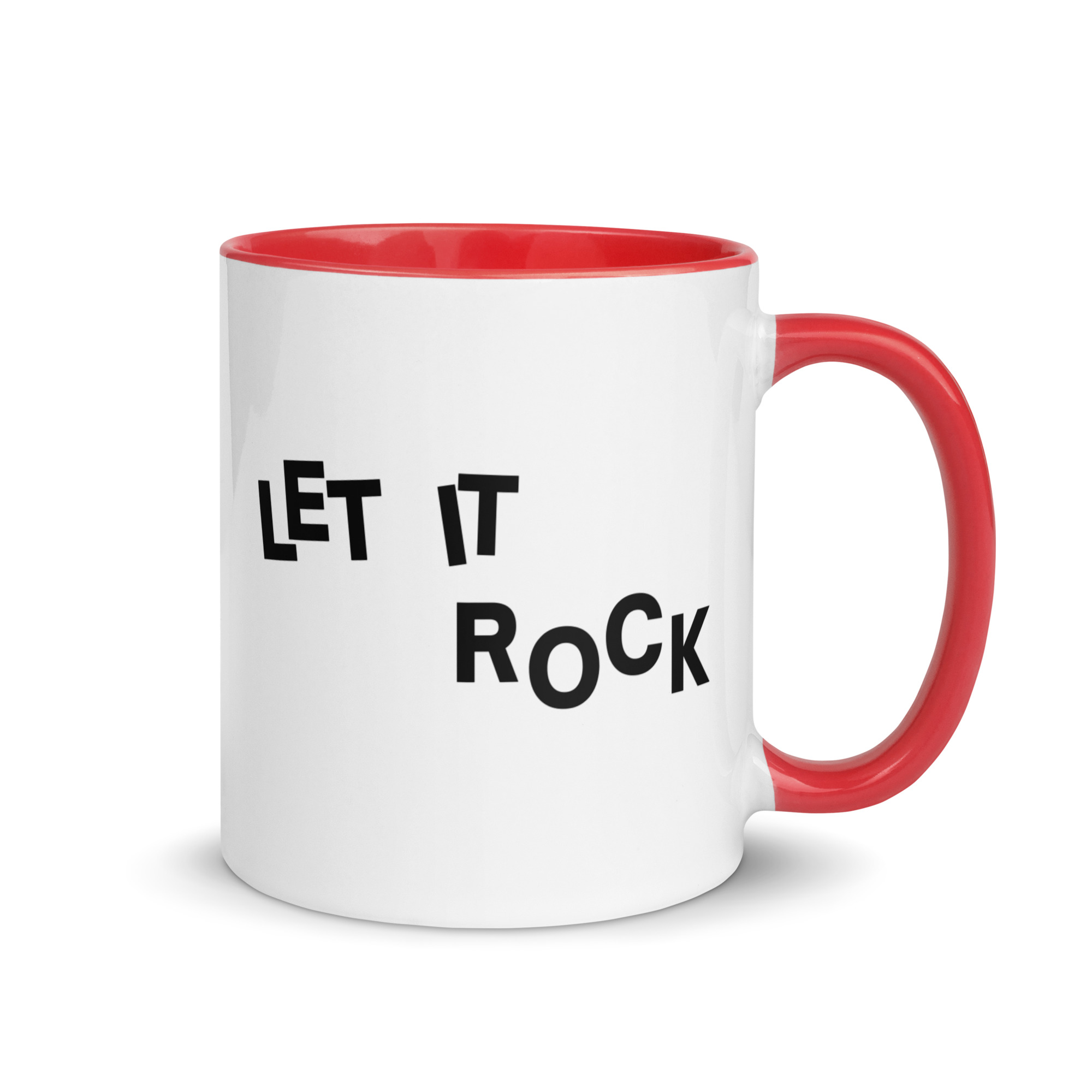 Let It Rock Mug with Color Inside - Image 5
