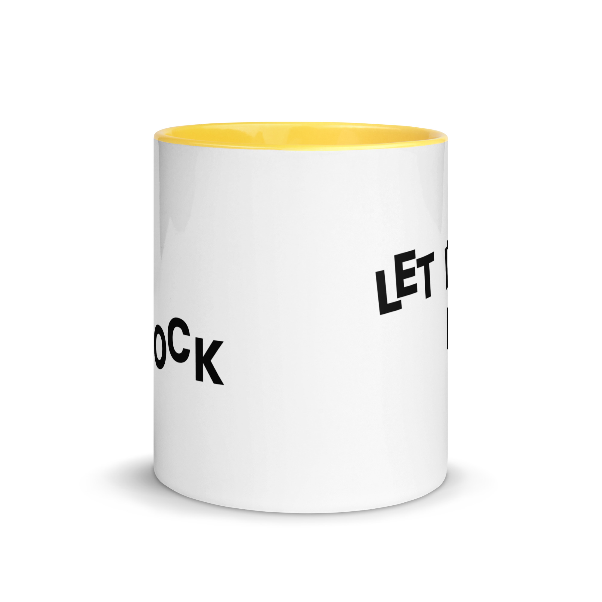 Let It Rock Mug with Color Inside - Image 17
