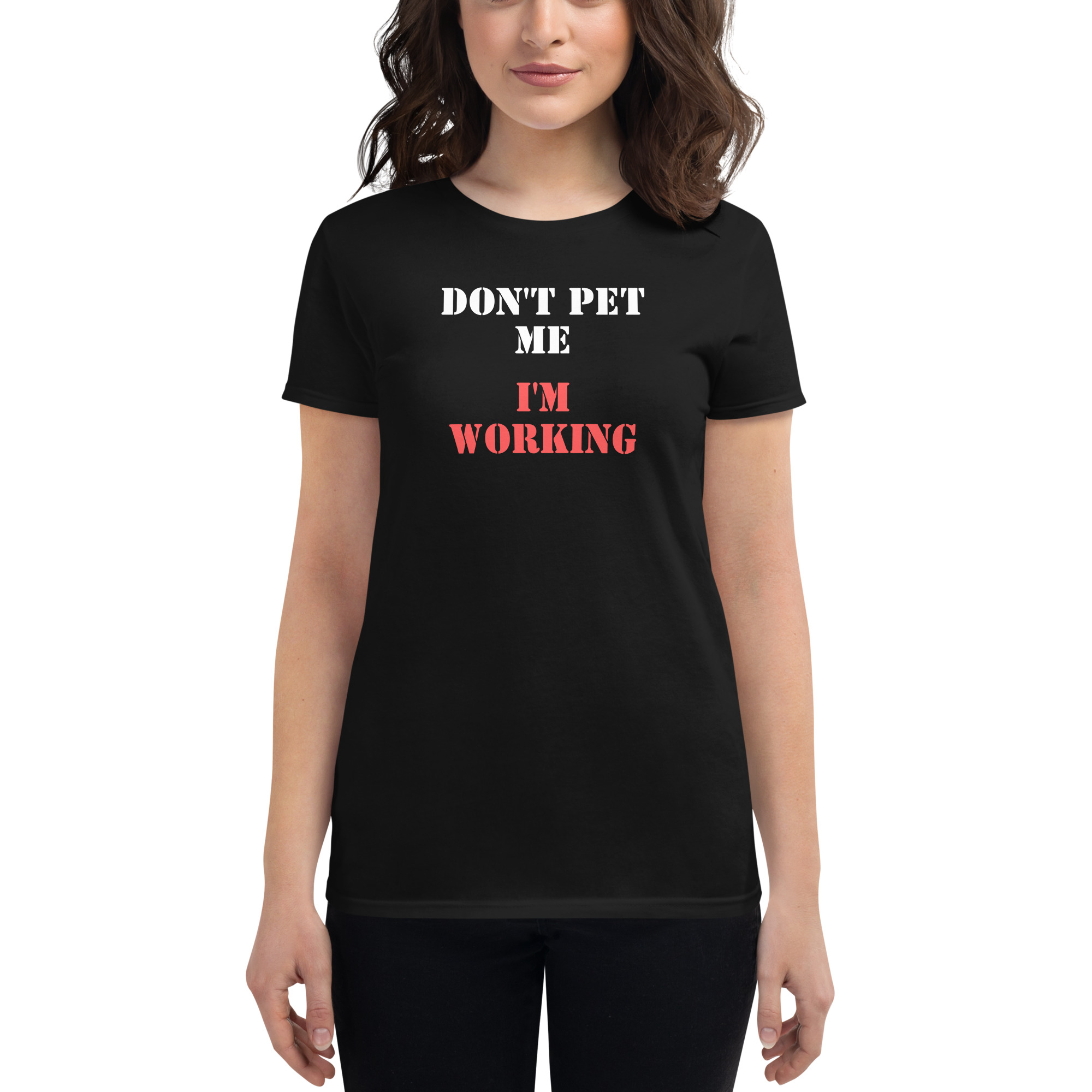 Chrissie Hynde Don't Pet Me I'm Working T-Shirt