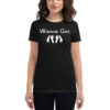 Wanna Get Laid | Feet Soles Sex Design Women's T-Shirt (White Design)