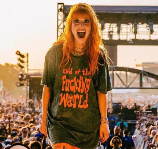 End Of The Fucking World T-Shirt Hayley Williams Paramore
