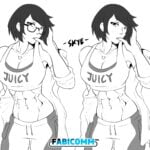 JUICY shirt anime meme