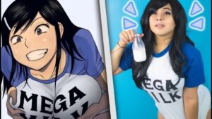 MEGA MILK Raglan T-Shirt