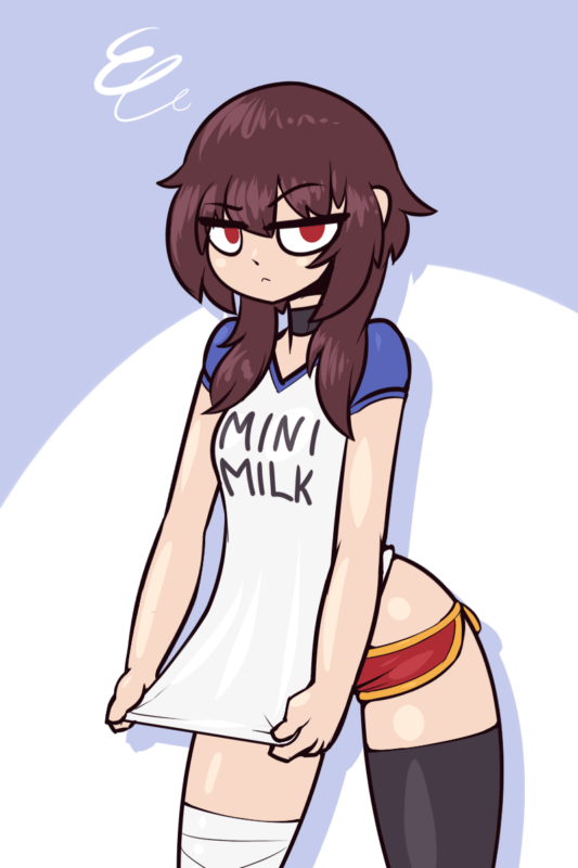 Mini Milk shirt anime meme