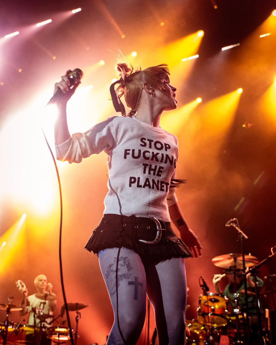 Paramore Hayley Williams Stop Fucking The Planet shirt