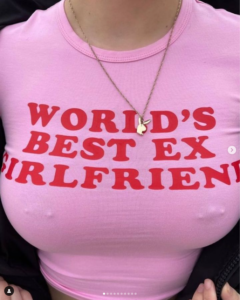 World's Best Ex Girlfriend tee shirt
