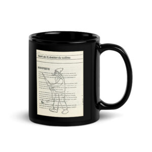 Manifeste du Front de Libération du Québec (FLQ) tasse noire