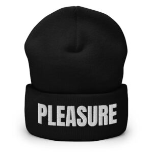 PLEASURE Beanie Hat (Embroidered)