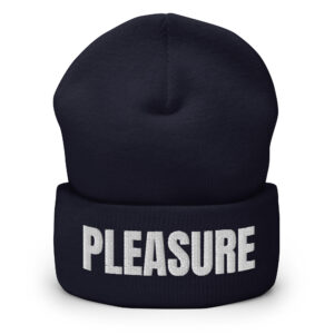 Alternative view of PLEASURE Beanie Hat (Embroidered)