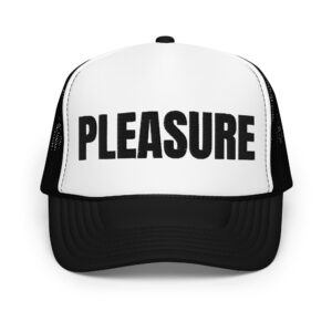 PLEASURE Foam trucker hat (Embroidered)