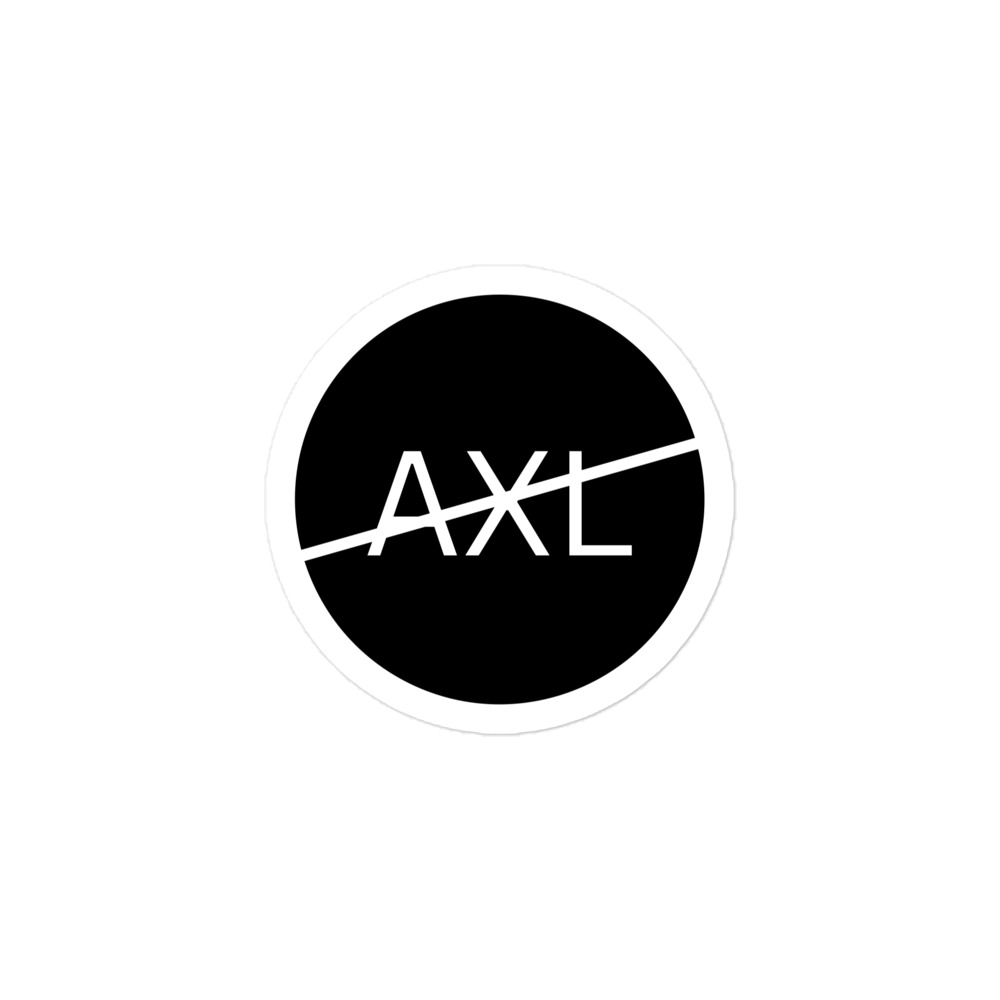 Vince Neil Anti-AXL sticker - Image 2