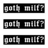 Goth Milf? Sticker Pack