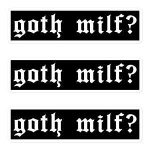 Goth Milf? Sticker Pack