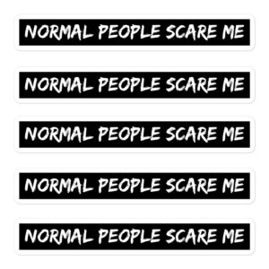 Tate Langdon Normal People Scare Me Sticker Pack
