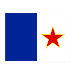 Drapeau de la FLQ sticker