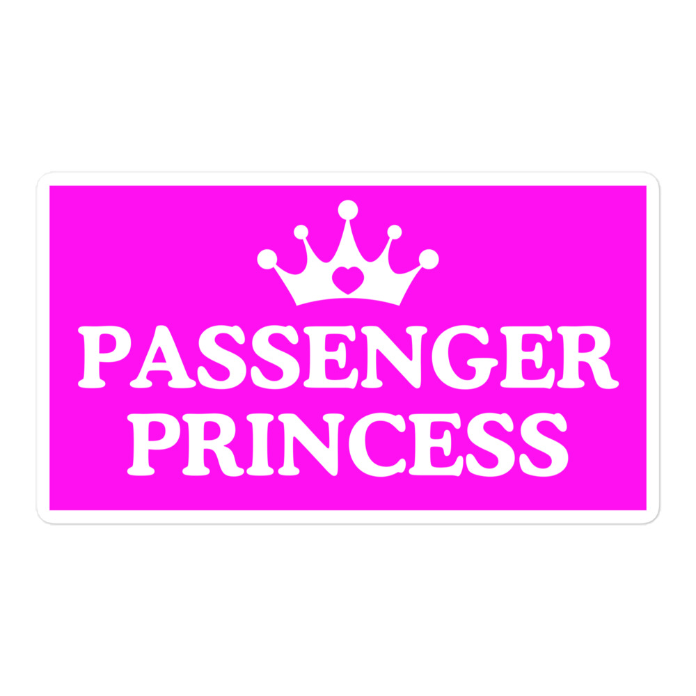 PASSENGER PRINCESS - Princess Crown sticker 