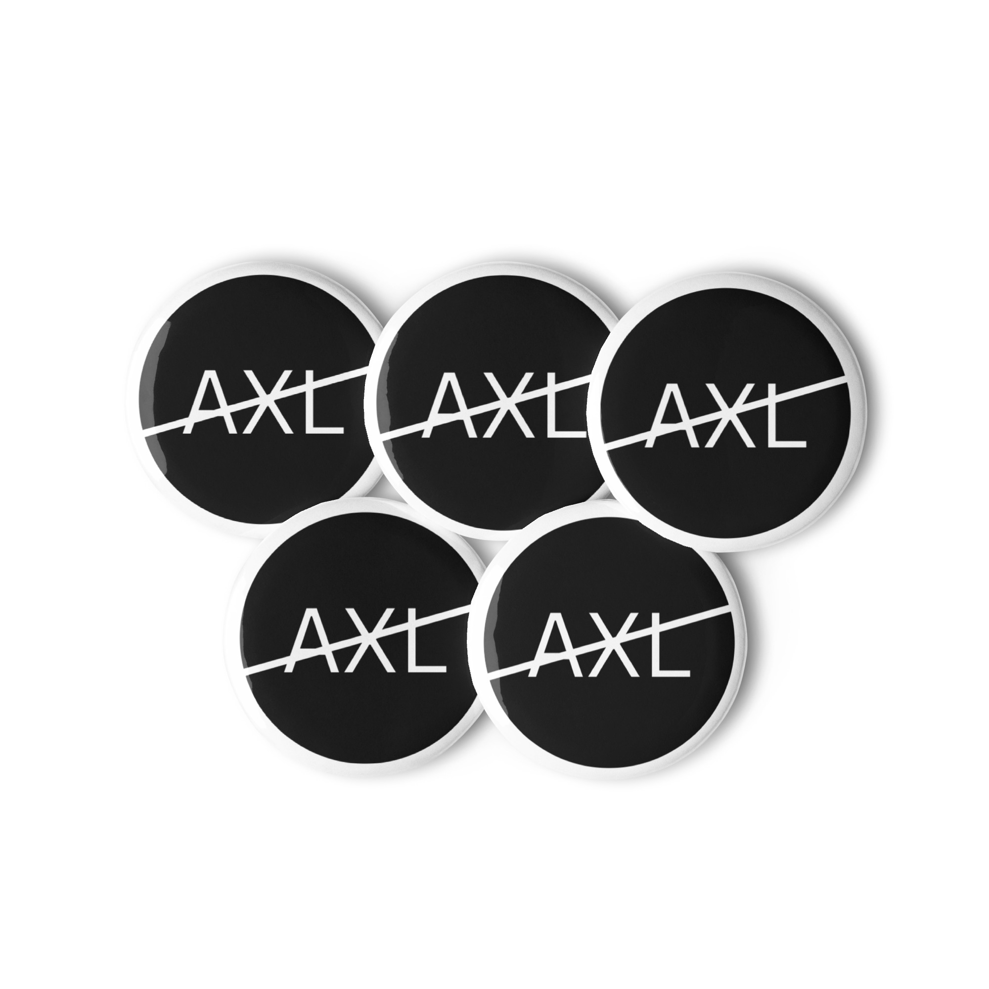 Anti-AXL Set of 5 pin buttons - Image 3