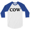 COW raglan shirt