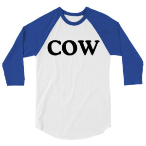 COW raglan shirt
