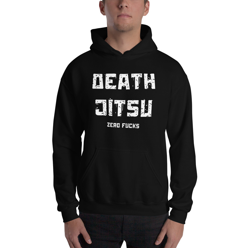DEATH JITSU Zero Fucks Hoodie - Image 2