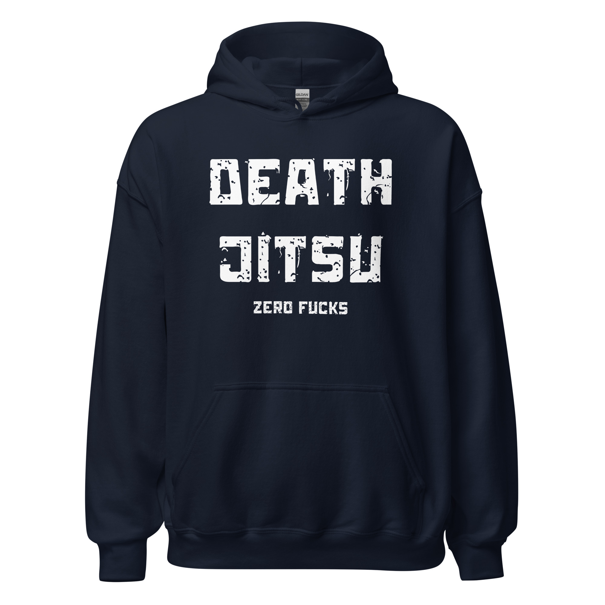 DEATH JITSU Zero Fucks Hoodie - Image 3