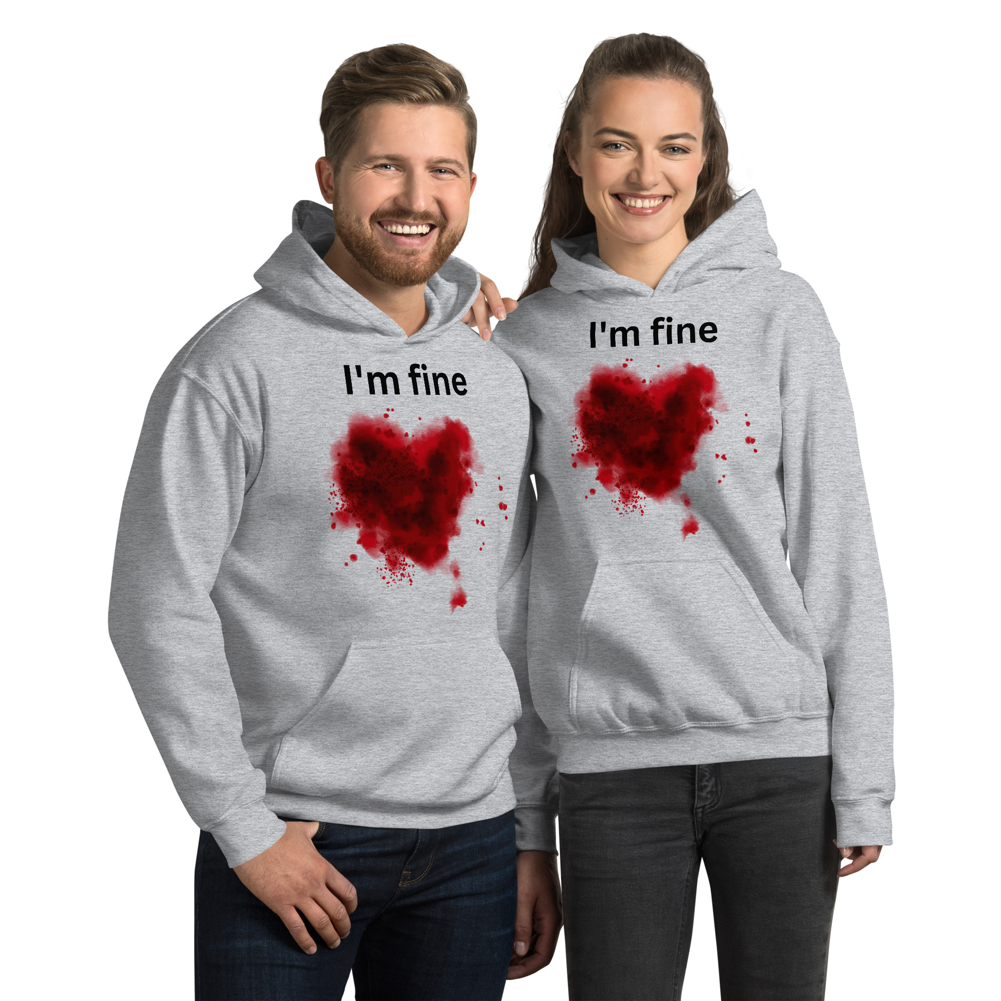 Im fine hotsell halloween hoodie