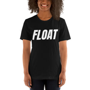 Janelle Monae FLOAT Black Unisex t-shirt
