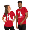 Wedding equals GAME OVER (Groom and Bride) Unisex couple matching t-shirt