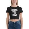 THANK YOU TRISH (Stratus) Crop Top Tee