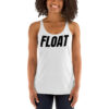 FLOAT Women's Racerback Tank (Black Font)