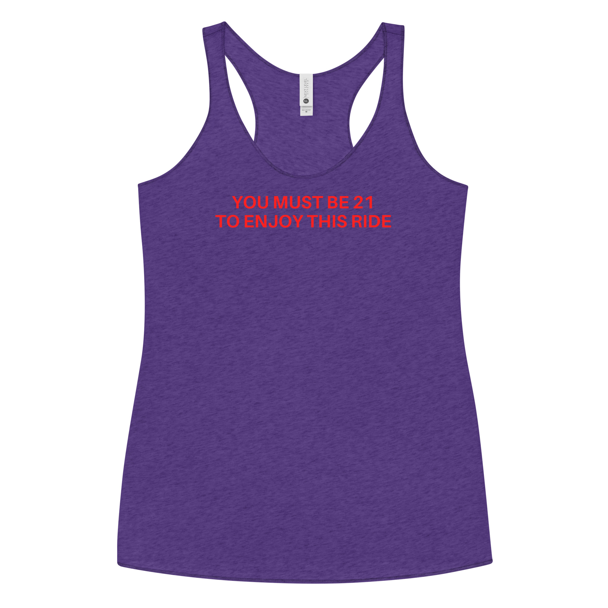 YOU MUST BE 21 TO ENJOY THIS RIDE Women's Tank Top - Image 6