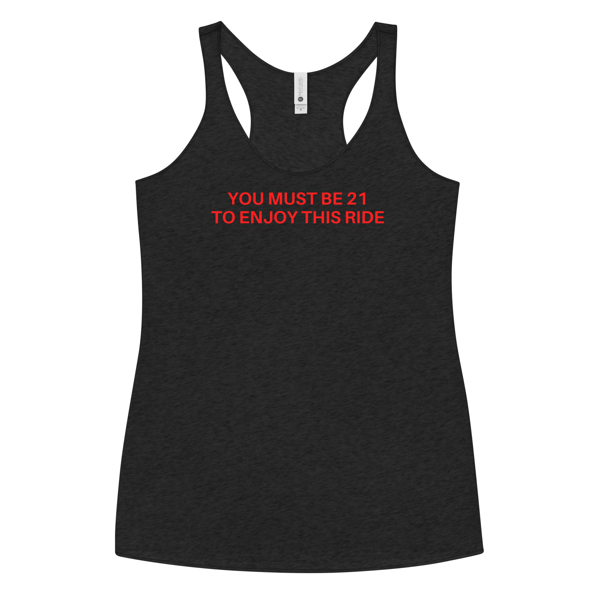 YOU MUST BE 21 TO ENJOY THIS RIDE Women's Tank Top - Image 4