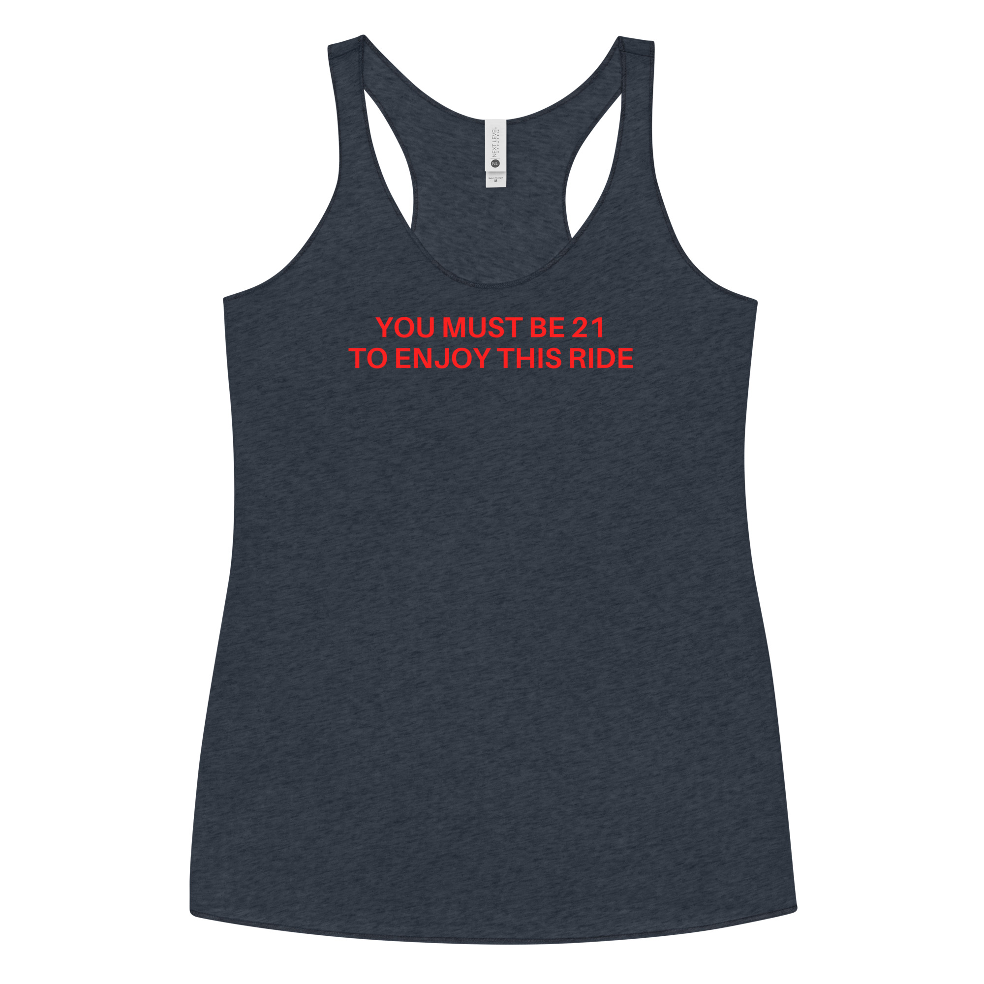 YOU MUST BE 21 TO ENJOY THIS RIDE Women's Tank Top - Image 5