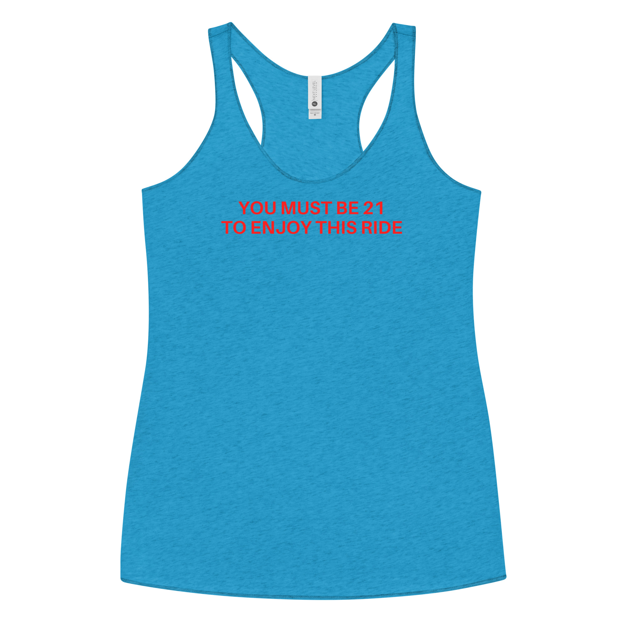 YOU MUST BE 21 TO ENJOY THIS RIDE Women's Tank Top - Image 7